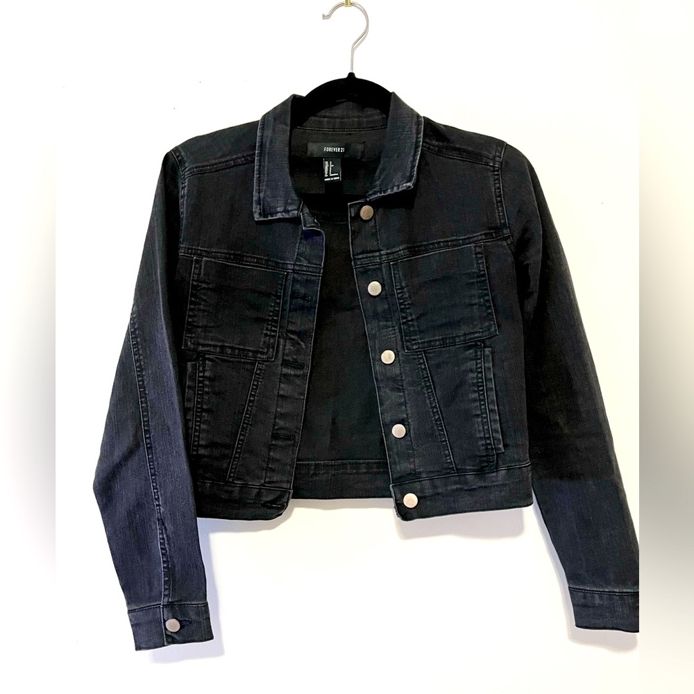 Black Jean jacket